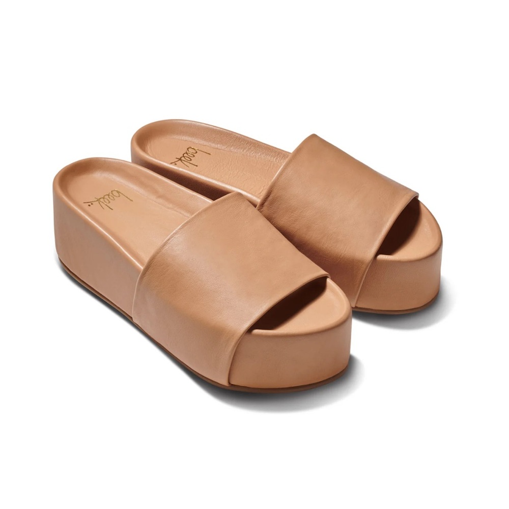 Beek Albatross Leather Platform Sandal